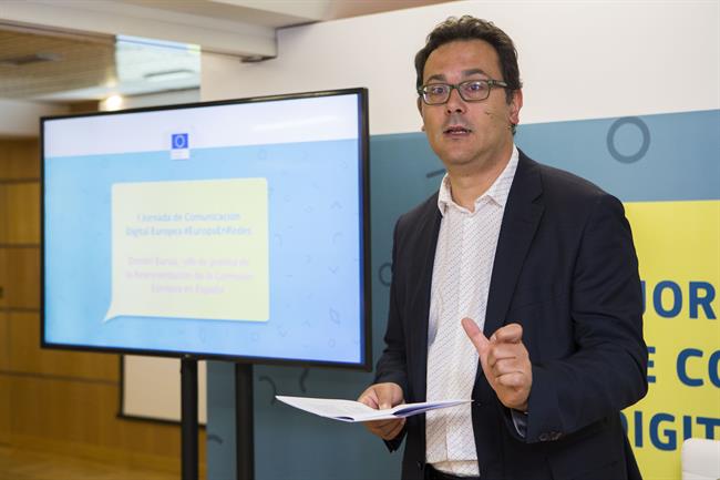 Jefe prensa de la Representación de la Comisión Europea en España, Dimitri Barua | COMISIÓN EUROPEA ep jefe prensala representacionla comision europeaespana dimitri barua