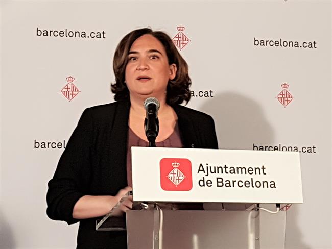 La alcaldesa de Barcelona, Ada Colau, en una imagen de archivo | Europa Press ep la alcaldesabarcelona ada colau enimagenarchivo
