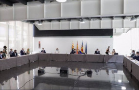 ep la ministra de transportes raquel sanchez junto al president de la generalitat ximo puig y