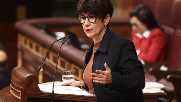 ep la portavoz del pnv maribel vaquero en una sesion de control al gobierno en el congreso de los