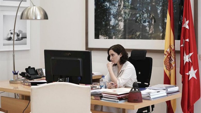 ep la presidenta de madrid isabel diaz ayuso en una imagen de archivo