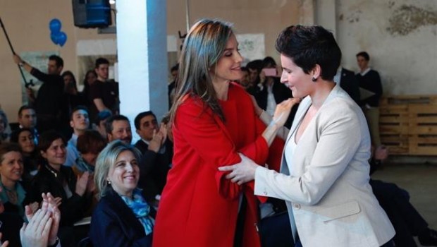 ep la reina letizia premialaborfavorninos autistasmiriam reyes