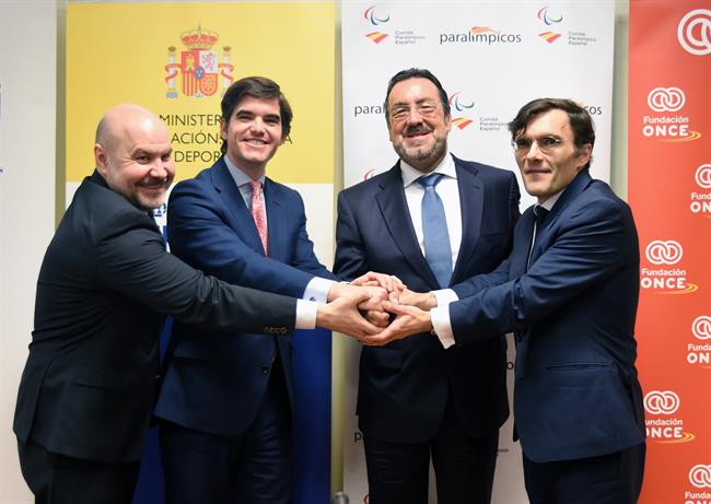 Luis Cayo, Jaime González Castaño, Miguel Carballeda y Alberto Durán | PRENSA CSD ep luis cayo jaime gonzalez castano miguel carballedaalberto duran