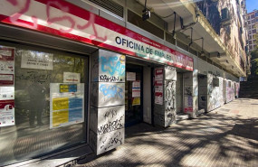 ep oficina de empleo ubicada en la capital a 3 de noviembre de 2021 en madrid espana el numero de