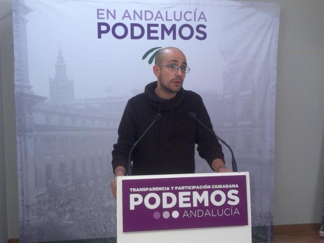 El secretario de Comunicación de Podemos Andalucía, Pablo Pérez Ganfornina | EUROPA PRESS/PODEMOS ep secretariocomunicacionpodemos andalucia pablo perez ganfornina