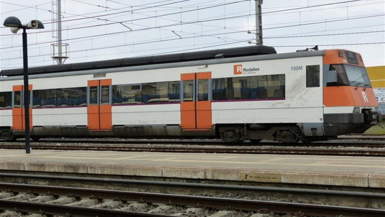Tren de Rodalies. AVE, rodalies, vies | EUROPA PRESS - Archivo ep trenrodalies ave rodalies vies