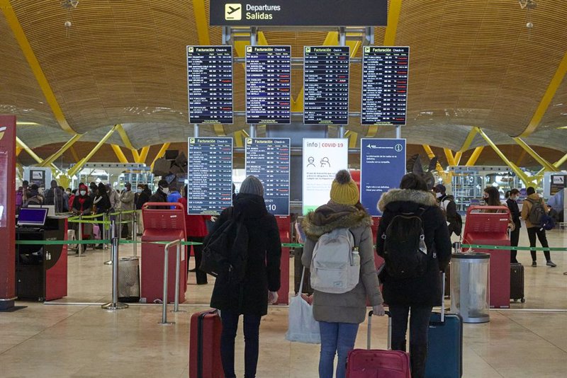 Los aeropuertos de Aena, un solar: el número de pasajeros cae un 83,4% en enero