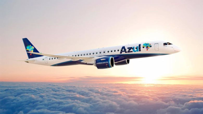ep archivo avion azul embraer ep archivo avion azul embraer