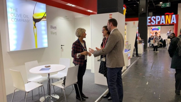 ep archivo   estand de espana en la feria anuga en colonia alemania
