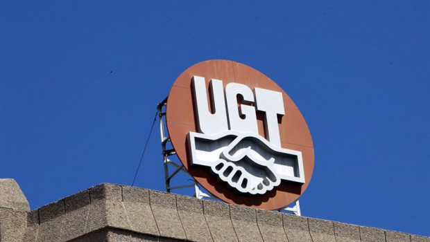 ep archivo - sede de ugt logo de ugt union general de trabajadores