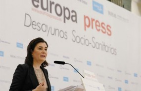 ep carmen monton participadesayuno socio-sanitarioeuropa press 20180606121502