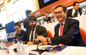 ep de izquierda a derecha el presidente de croem jose maria albarracin el presidente de la comunidad