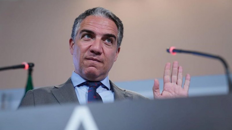 ep el consejero de la presidencia administracion publica e interior y portavzo del ejecutivo andaluz