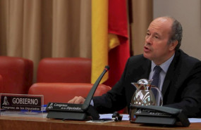 ep el ministro de justicia juan carlos campo durante su comparecencia ante la comision de justicia