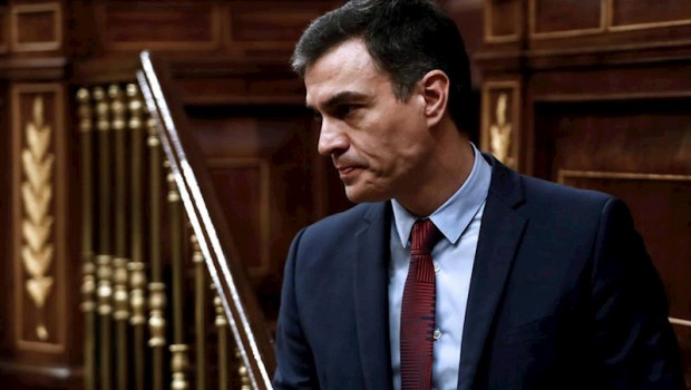 ep el presidente del gobierno pedro sanchez tras su intervencion en el pleno celebrado este jueves