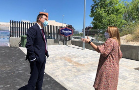 ep el vicealcalde de alcobendas miguel angel arranz visita el edificio que albergara el hotel hilton