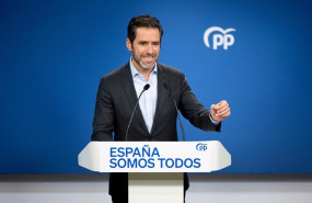 ep el vicesecretario de cultura y portavoz del partido popular borja semper durante una rueda de