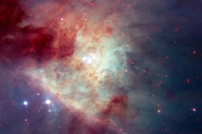 En rojo brillante aparecen las estrellas objeto de estudio | NASA, ESA/HUBBLE ep en rojo brillante aparecenestrellas objetoestudio