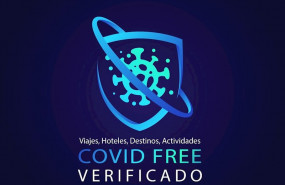 ep logotipo del certificado covid free para el turismo