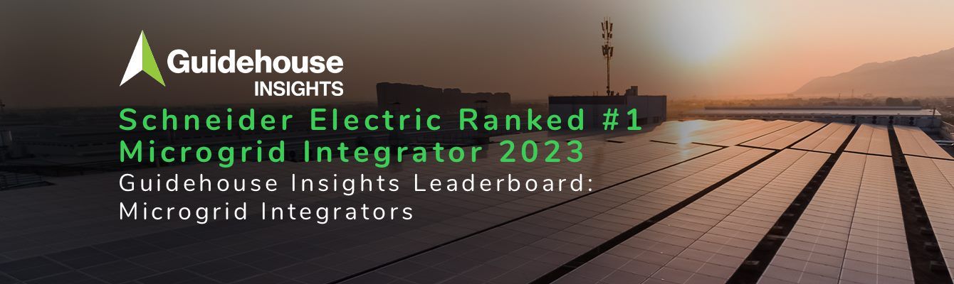 schneider electric se clasifica en el primer puesto en el informe de guidehouse insights sobre integradores de microgrids jpeg