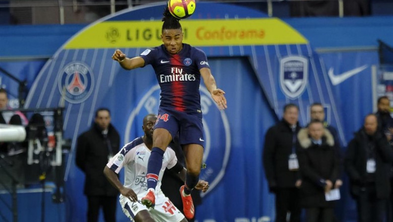 09 February 2019, France, Paris: Paris Saint-Germain's Christopher Nkunku in action during the French Ligue 1 soccer match between Paris Saint-Germain and Girondins de Bordeaux at the Parc des Princes Stadium. Photo: Pierre Stevenin/ZUMA Wire/dpa | Pierre Stevenin/ZUMA Wire/dpa - Archivo ep 09 february 2019 france paris paris saint-germains christopher nkunku in action during the french ligue 1 soccer match between paris saint-germain and girondinsbordeaux at the parc des princes stadium photo pierre steveninzuma wiredpa