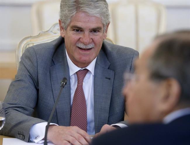 Alfonso Dastis con Lavrov en su viaje a Rusia | TWITTER DE EXTERIORES ep alfonso dastislavrovsu viajerusia 20170622105502