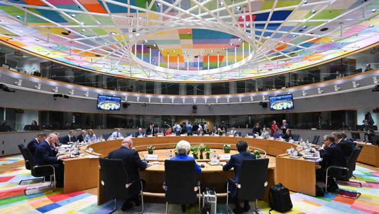 ep archivo   consejo europeo reunido en bruselas en la cumbre ordinaria de octubre