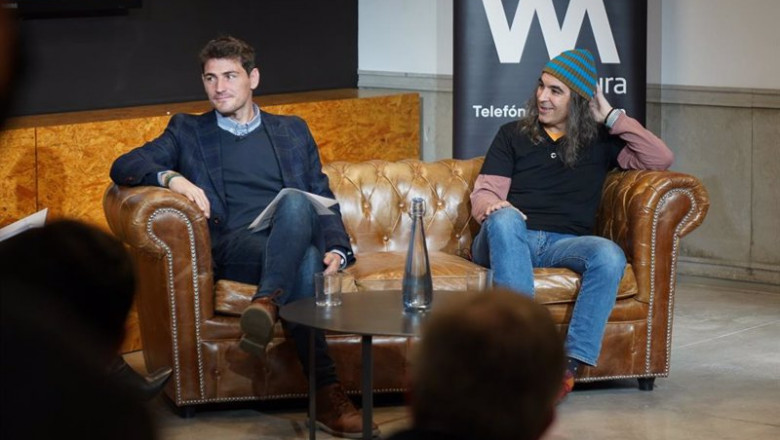 ep archivo   el exfutbolista y fundador de sportboost iker casillas y el director de la unidad