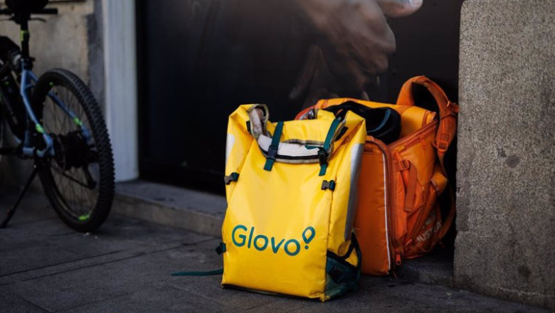 ep archivo una mochila de glovo en una calle del centro de madrid a 21 de septiembre de 2022 en ep archivo una mochila de glovo en una calle del centro de madrid a 21 de septiembre de 2022 en