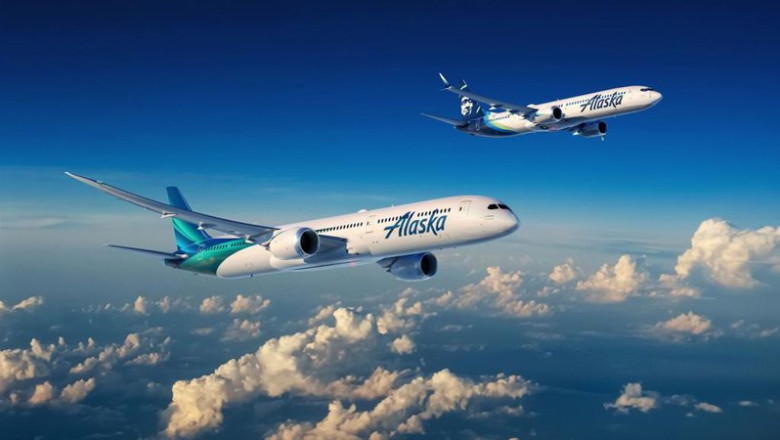 Boeing and Alaska Airlines today announce largest airplane order in airline’s history | HAND-OUT ep boeing and alaska airlines today announce largest airplane order in airlines history