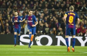 ep busquets barcelona con pique e iniesta