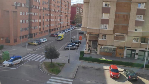 ep calle en la que ha intervenido la policia municipal para el traslado forzoso al clinico de un