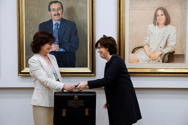 ep carmen calvo recibecarterala vicepresidencia