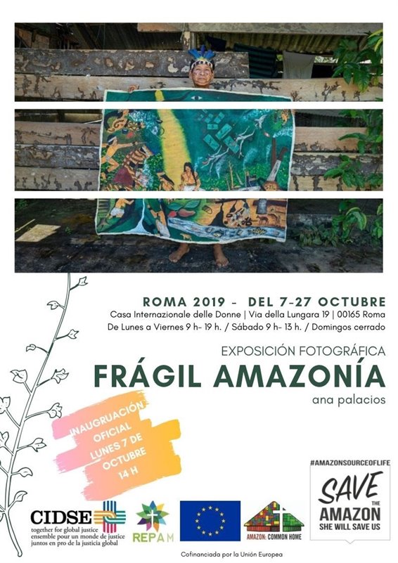 ep cartel exposicion fragil amazonia de ana palacios