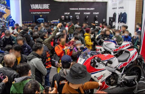 ep celebracion de presentacion de las motocicletas de yamaha