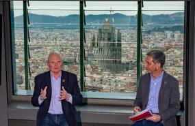 ep el ceo del mobile world congress john hoffman y el ceo de mwcapital francesc fajula
