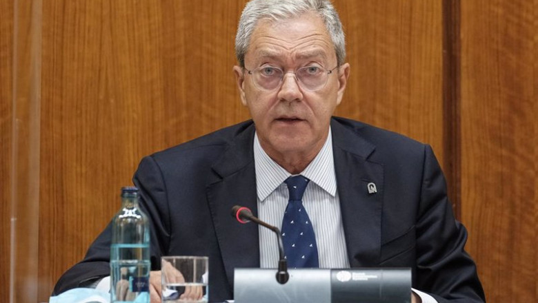 ep el consejero de transformacion economica rogelio velasco este viernes durante su comparecencia ep el consejero de transformacion economica rogelio velasco este viernes durante su comparecencia