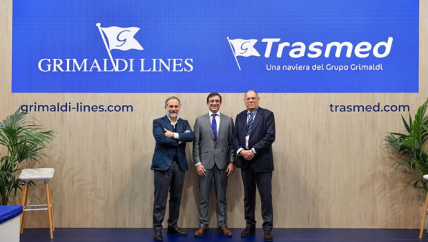 ep el director de relaciones institucionales del grupo garimaldi miguel pardo y el ceo de trasmed