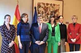 ep el ministro de transformacion digital y funcion publica jose luis escriva con los nuevos altos