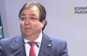 ep el presidente de la junta de extremadura guillermo fernandez vara en la presentacion delplan de