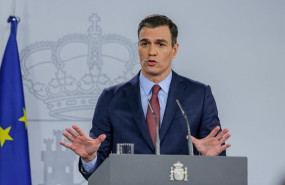 ep el presidente del gobierno pedro sanchez en una intervencion en la moncloa ep el presidente del gobierno pedro sanchez en una intervencion en la moncloa