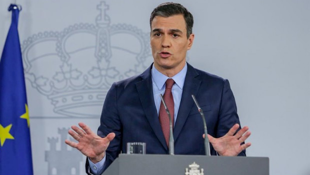 ep el presidente del gobierno pedro sanchez en una intervencion en la moncloa
