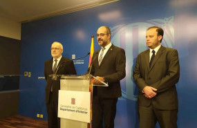 ep el secretario de interior brauli duart el conseller de interior de la generalitat miquel buch y