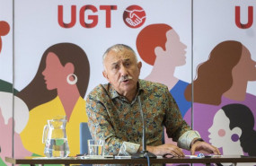 ep el secretario general de ugt pepe alvarez participa en el tradicional encuentro informativo de