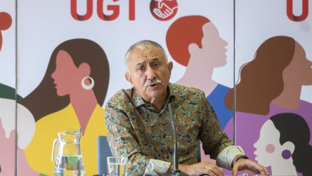 ep el secretario general de ugt pepe alvarez participa en el tradicional encuentro informativo de