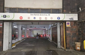 ep entrada a un aparcamiento