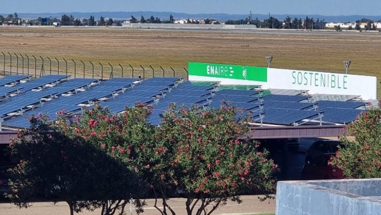ep instalacion fotovoltaica en el centro de control de enaire en sevilla