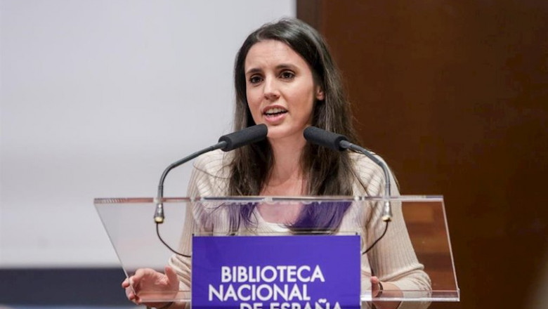 Irene Montero, ministra de Igualdad | Ricardo Rubio - Europa Press ep irene montero ministra de igualdad