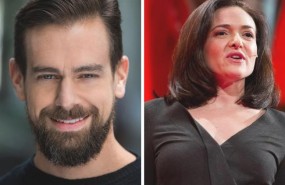 ep jack dorsey ceotwitter izq y shery sandberg jefaoperacionesfaceb