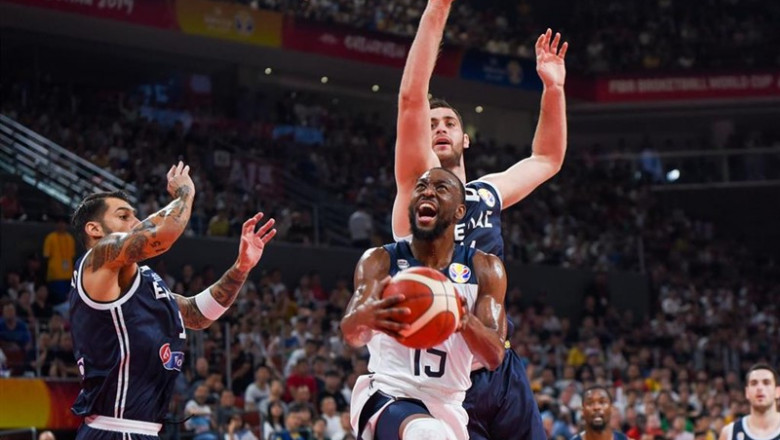 Kemba Walker, ante la selección de Grecia. | -/Osports via Zuma Wire/dpa ep kemba walker ante la seleccion de grecia
